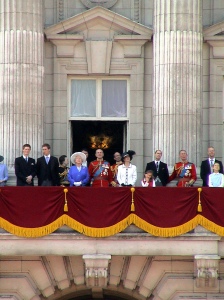 Royal Family on the infamous balcony.